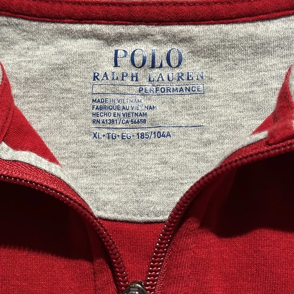 Polo Ralph Lauren 1/4 Zip Pony Mock‎ neck Sweater Soft Touch Pullover Shirt XL